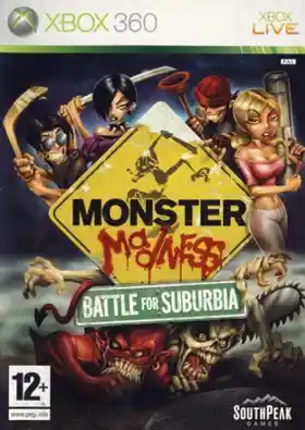 Monster Madness Battle For Suburbia (USA)-Xbox 360